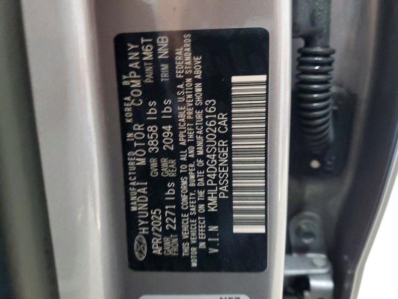 Продаж на аукціоні авто 2025 Hyundai Elantra, vin: KMHLP4DG4SU026163, номер лоту: 61127116