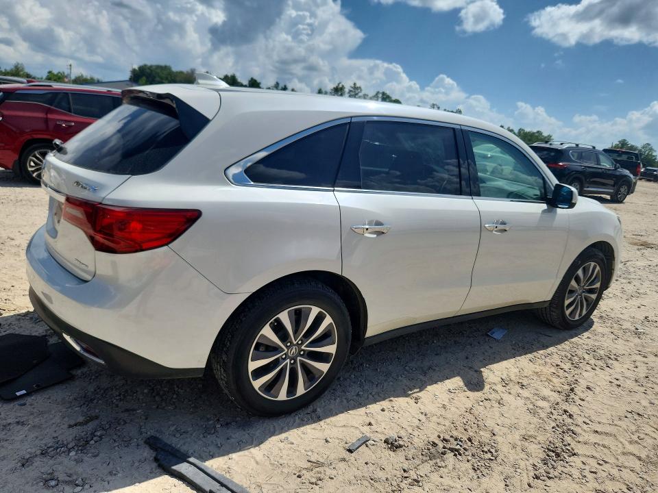 60025766 :رقم المزاد ، 5FRYD4H43GB049239 vin ، 2016 Acura Mdx مزاد بيع