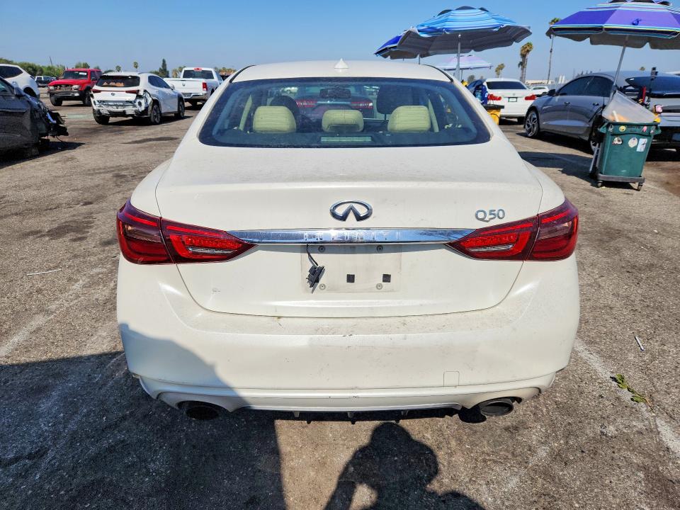 Продаж на аукціоні авто 2018 Infiniti Q50, vin: JN1EV7AP9JM352308, номер лоту: 61606996