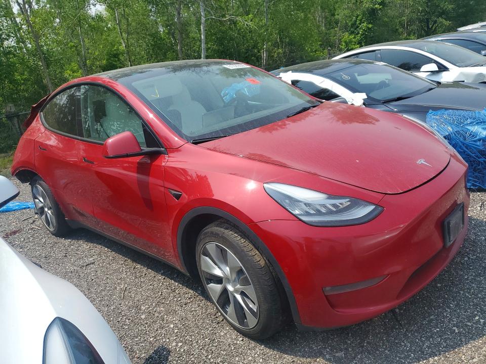 Продажа на аукционе авто 2022 Tesla Model Y, vin: 7SAYGAEE5NF518576, номер лота: 61020506