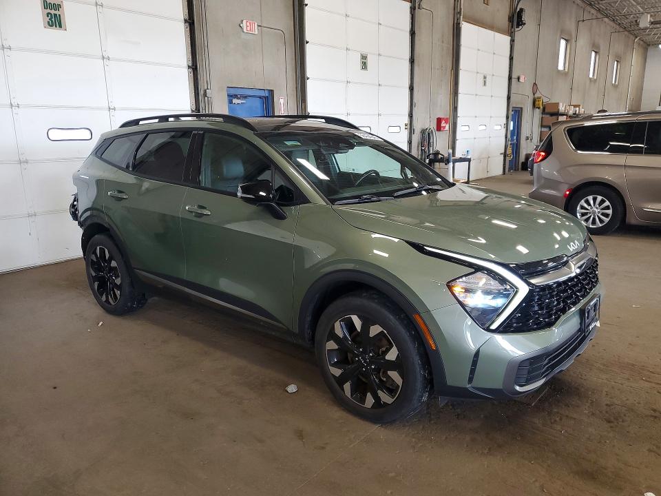 58454946 :رقم المزاد ، 5XYK6CAF2PG056862 vin ، 2023 Kia Sportage مزاد بيع