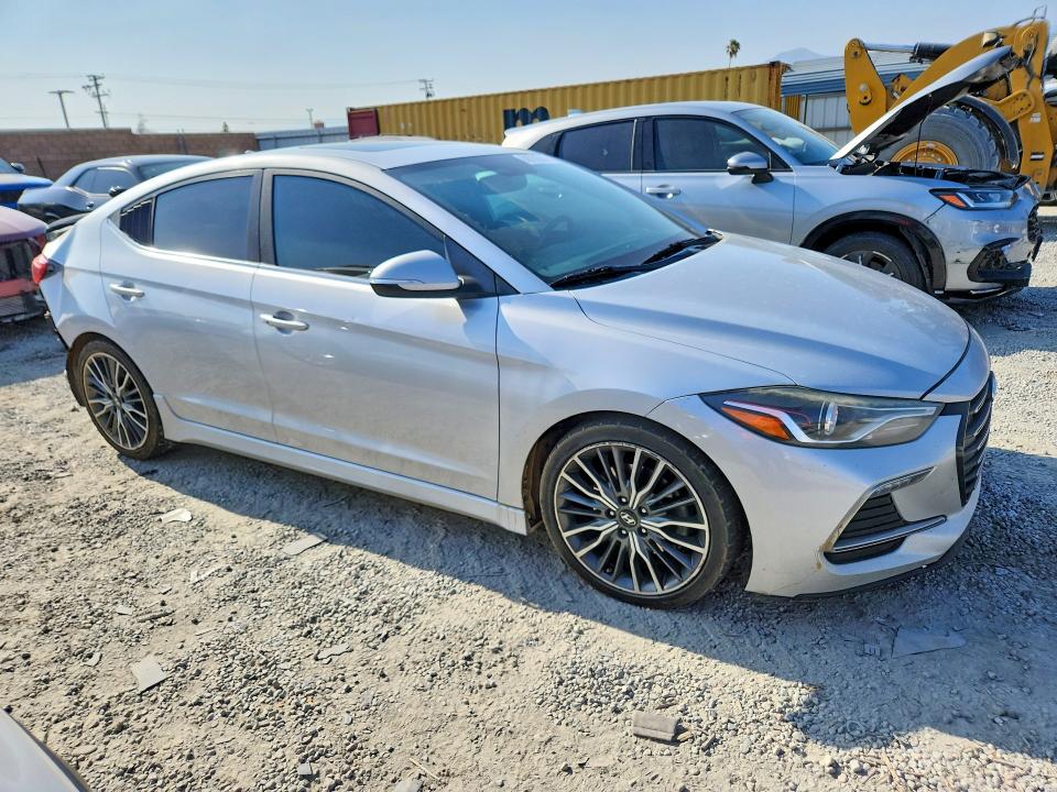 Продажа на аукционе авто 2018 Hyundai Elantra, vin: KMHD04LB7JU574946, номер лота: 58739586