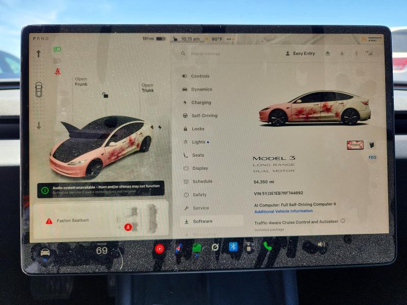 Aukcja sprzedaży 2024 Tesla Model 3, vin: 5YJ3E1EB7RF744692, numer aukcji: 62670006