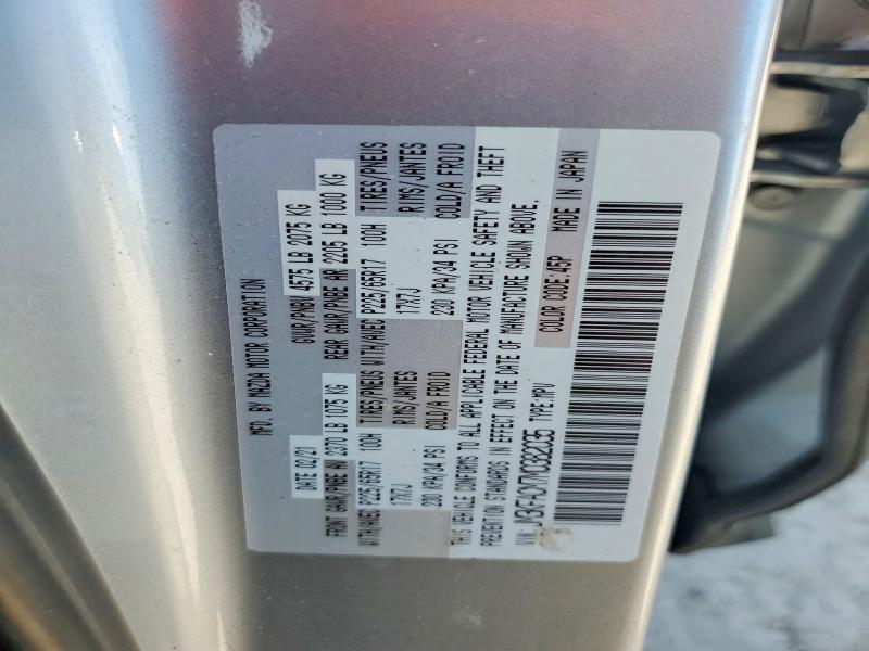 Aukcja sprzedaży 2021 Mazda Cx-5, vin: JM3KFACM7M0382035, numer aukcji: 63161806
