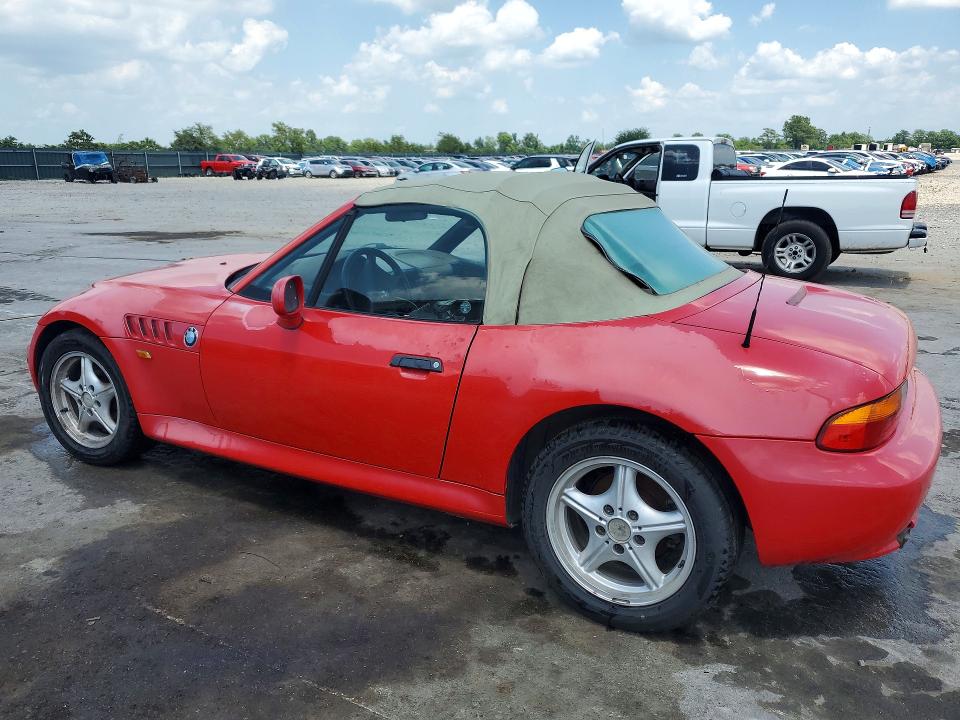 59800016 :رقم المزاد ، 4USCH7331WLE09181 vin ، 1998 Bmw Z3 مزاد بيع