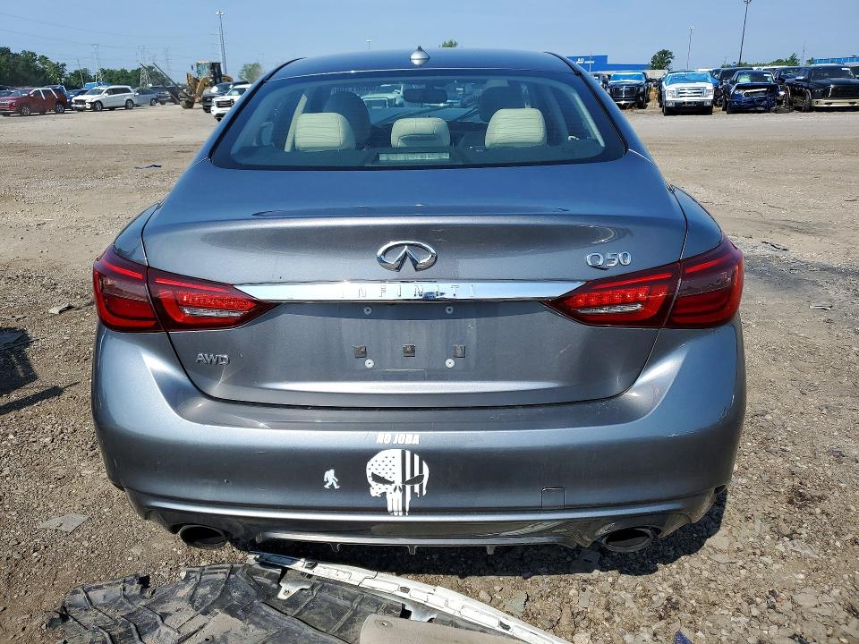 Продаж на аукціоні авто 2018 Infiniti Q50, vin: JN1EV7AR9JM442639, номер лоту: 60381106