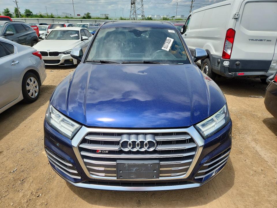 2018 Audi Sq5 მანქანა იყიდება აუქციონზე, vin: WA1A4AFY6J2028901, აუქციონის ნომერი: 60373626