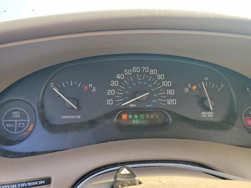 62636616 :رقم المزاد ، 2G4WY52M5W1593072 vin ، 1998 Buick Century مزاد بيع