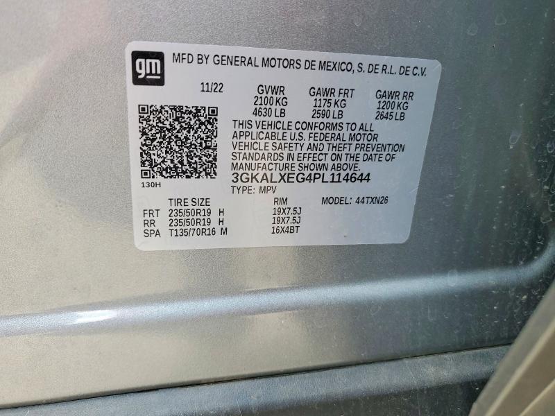 61409426 :رقم المزاد ، 3GKALXEG4PL114644 vin ، 2023 Gmc Terrain مزاد بيع