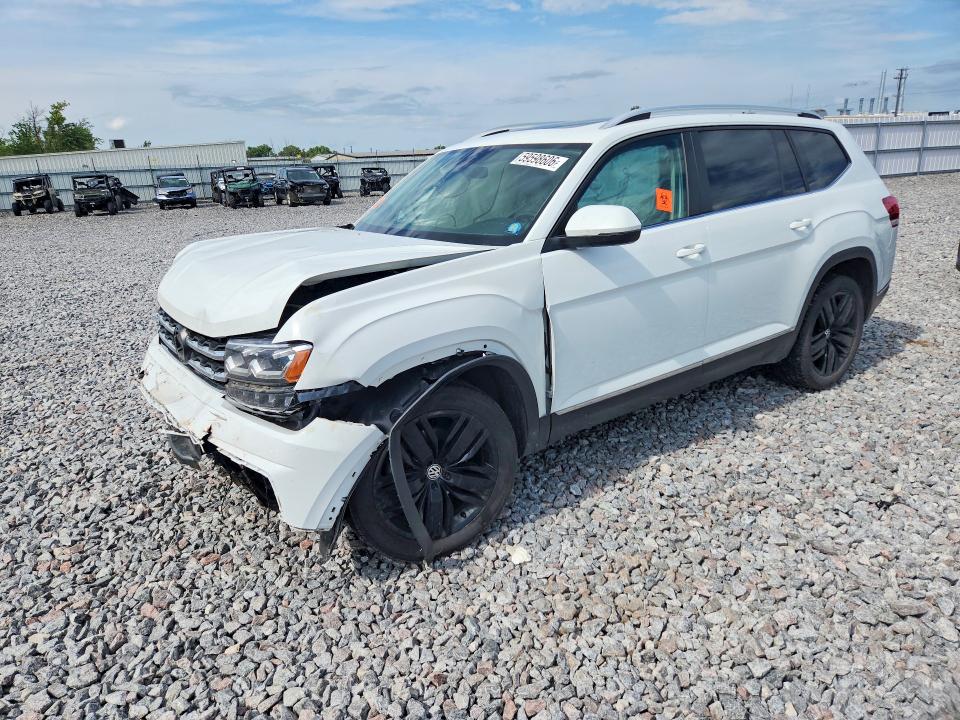 59598606 :رقم المزاد ، 1V2MR2CA8KC507476 vin ، 2019 Volkswagen Atlas مزاد بيع
