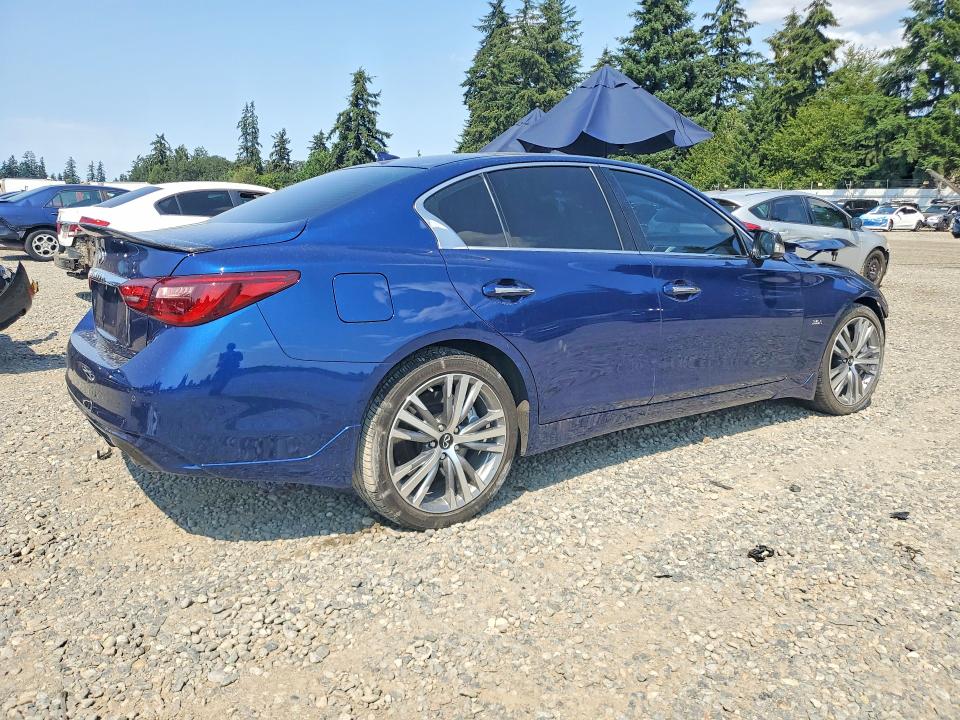 62300266 :رقم المزاد ، JN1EV7AR3KM593929 vin ، 2019 Infiniti Q50 مزاد بيع