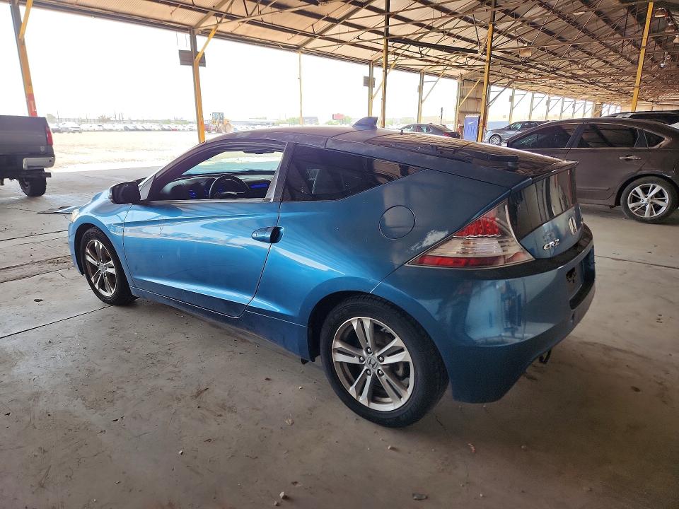 2013 Honda Cr-z მანქანა იყიდება აუქციონზე, vin: JHMZF1C68DS002390, აუქციონის ნომერი: 61018436