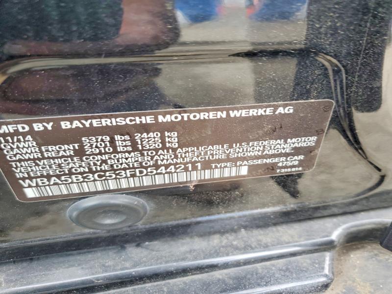 Aukcja sprzedaży 2015 Bmw 535, vin: WBA5B3C53FD544211, numer aukcji: 62578086