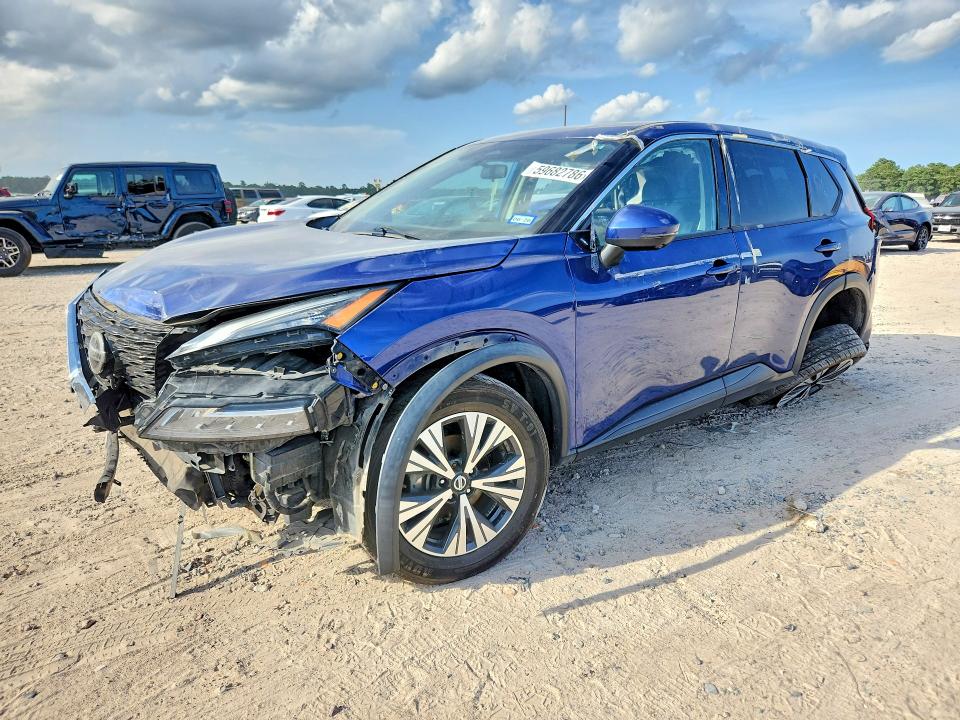 2021 Nissan Rogue მანქანა იყიდება აუქციონზე, vin: 5N1AT3BAXMC768720, აუქციონის ნომერი: 59682786