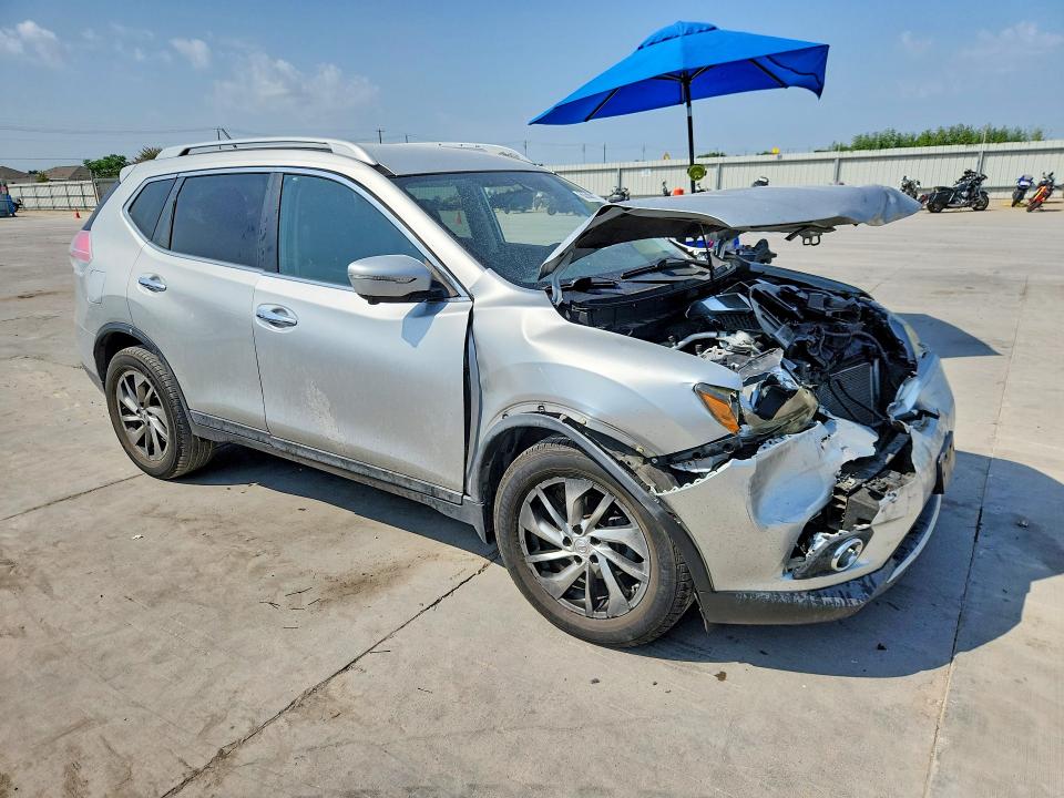 2014 Nissan Rogue მანქანა იყიდება აუქციონზე, vin: 5N1AT2MV7EC763096, აუქციონის ნომერი: 63305816