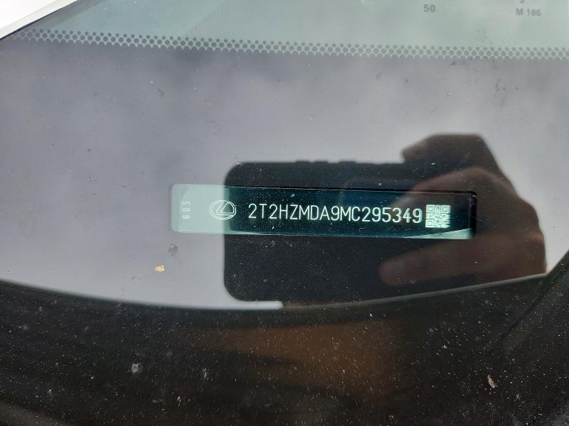 60311656 :رقم المزاد ، 2T2HZMDA9MC295349 vin ، 2021 Lexus Rx مزاد بيع