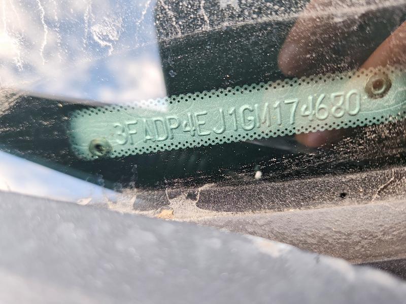 2016 Ford Fiesta მანქანა იყიდება აუქციონზე, vin: 3FADP4EJ1GM174680, აუქციონის ნომერი: 62415596