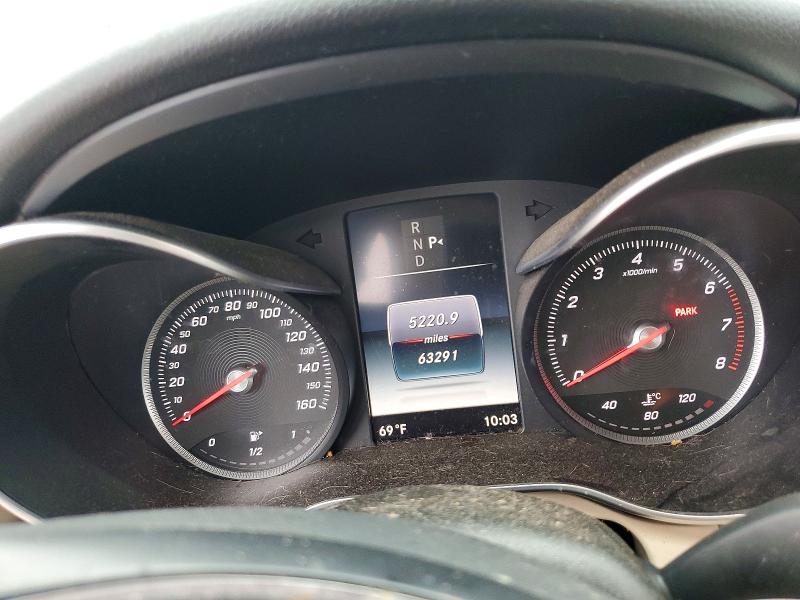 2016 Mercedes-benz C მანქანა იყიდება აუქციონზე, vin: WDDWF4JBXGR147552, აუქციონის ნომერი: 62069526