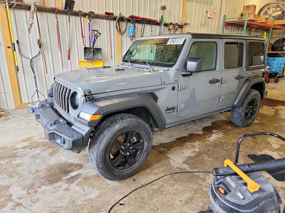 2022 Jeep Wrangler Unlimited მანქანა იყიდება აუქციონზე, vin: 1C4HJXDG7NW122939, აუქციონის ნომერი: 54248006