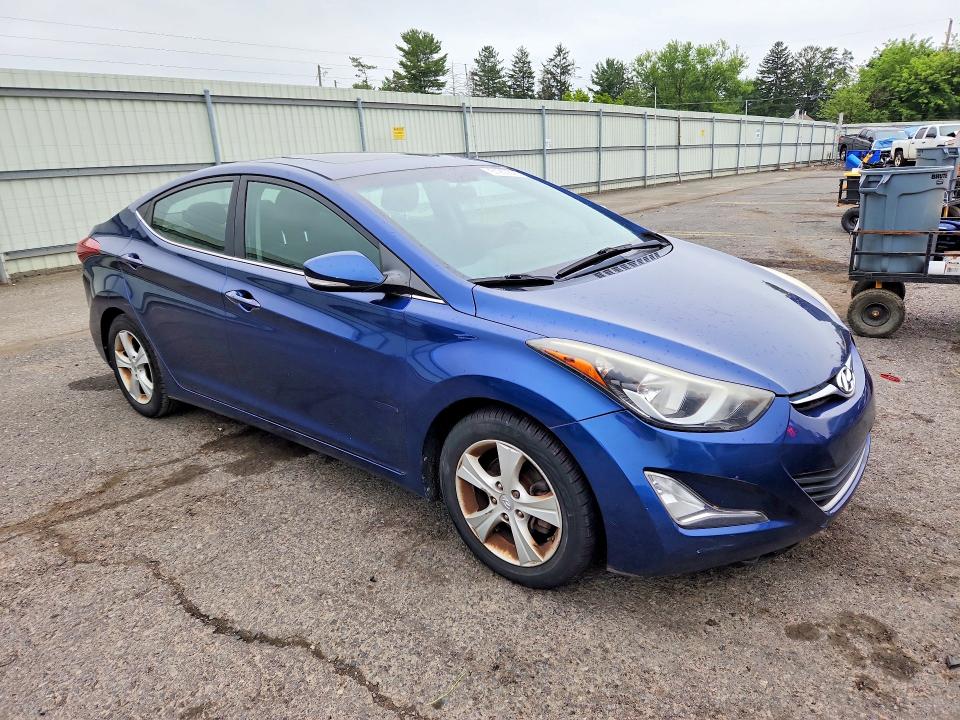 2016 Hyundai Elantra მანქანა იყიდება აუქციონზე, vin: 5NPDH4AE5GH683743, აუქციონის ნომერი: 61955596