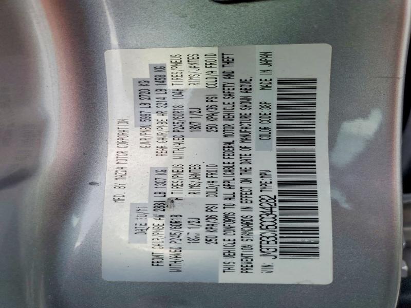 Aukcja sprzedaży 2012 Mazda Cx-9, vin: JM3TB3CV6C0344282, numer aukcji: 59715126