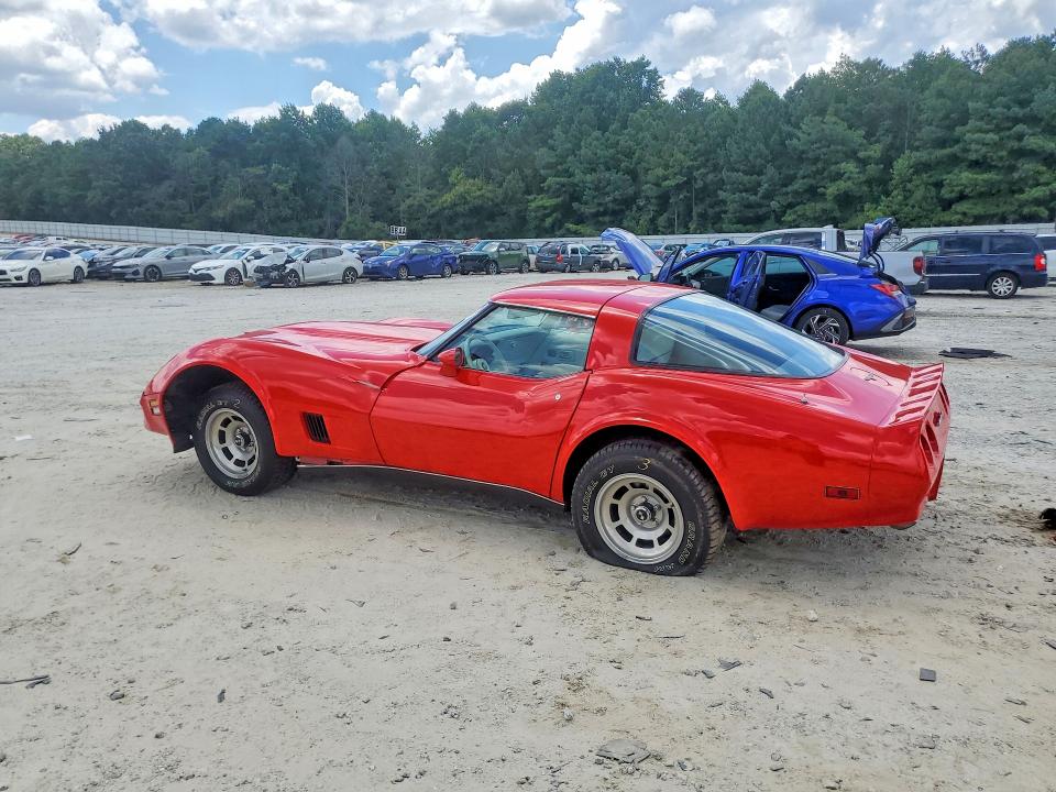 1980 Chevrolet Corvette მანქანა იყიდება აუქციონზე, vin: 1Z878AS425831, აუქციონის ნომერი: 61211406