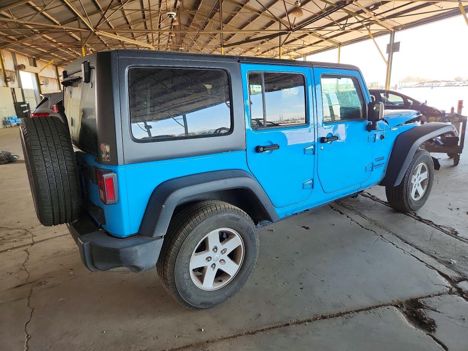 Продаж на аукціоні авто 2017 Jeep Wrangler Unlimited, vin: 1C4BJWDG2HL640527, номер лоту: 62412066
