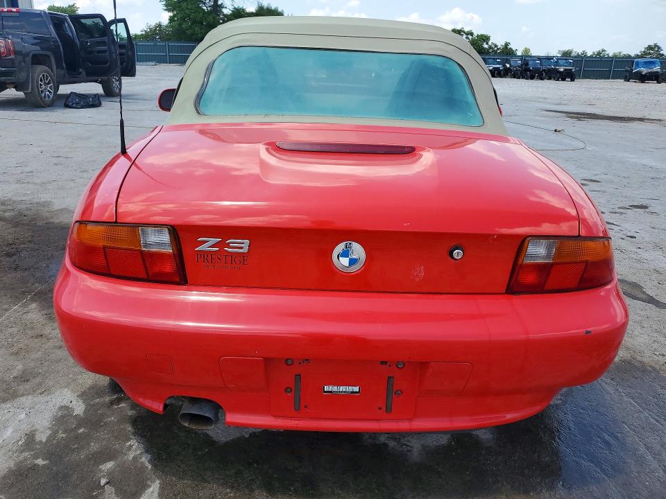 59800016 :رقم المزاد ، 4USCH7331WLE09181 vin ، 1998 Bmw Z3 مزاد بيع