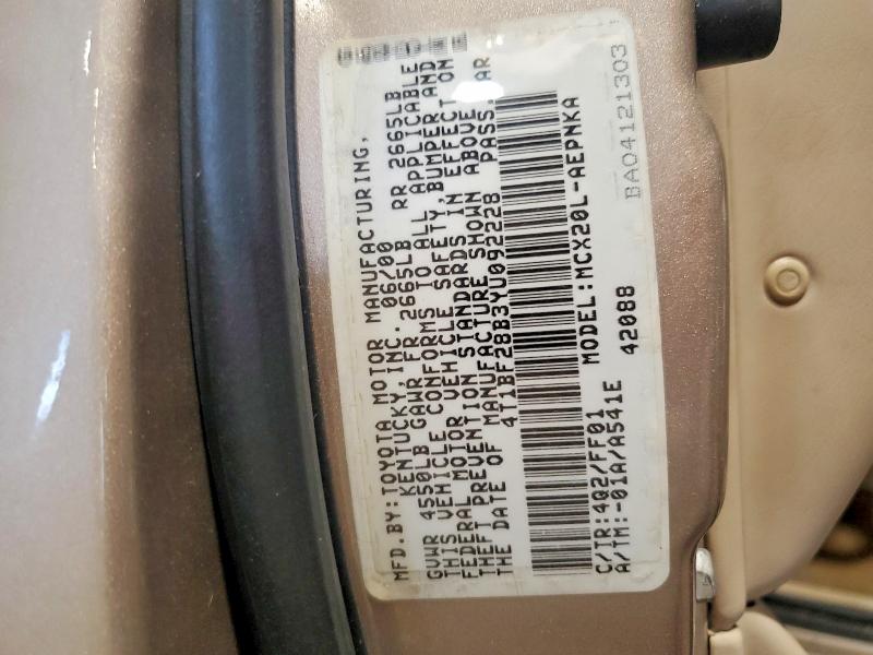 Продажа на аукционе авто 2000 Toyota Avalon, vin: 4T1BF28B3YU092228, номер лота: 60255996