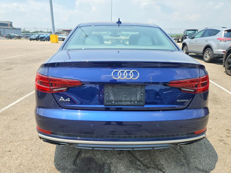 Продаж на аукціоні авто 2019 Audi A4, vin: WAUENAF49KN005854, номер лоту: 59403866