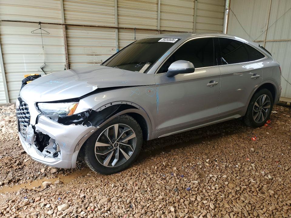 59358606 :رقم المزاد ، WA15AAFYXN2120755 vin ، 2022 Audi Q5 مزاد بيع