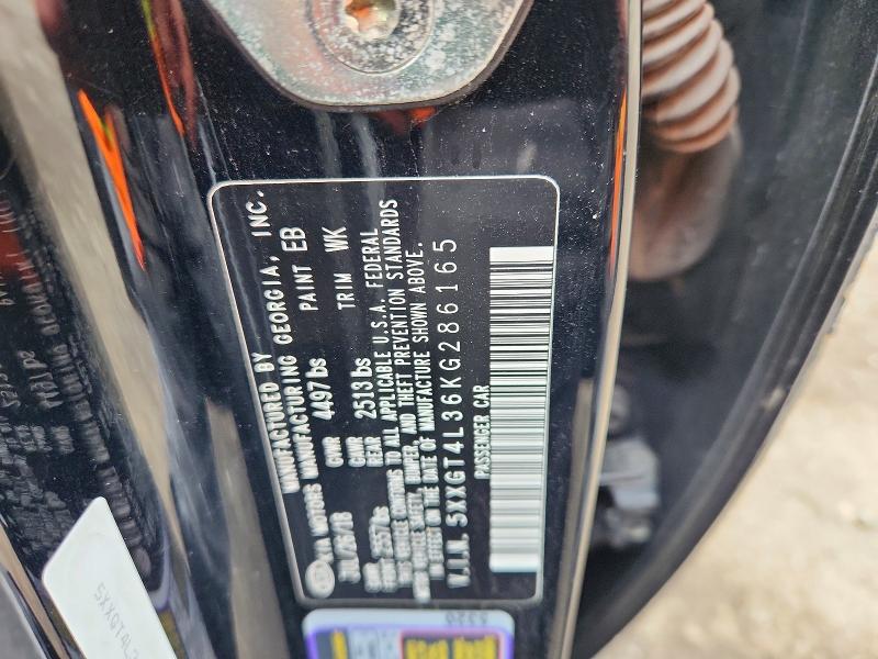 61664466 :رقم المزاد ، 5XXGT4L36KG286165 vin ، 2019 Kia Optima مزاد بيع
