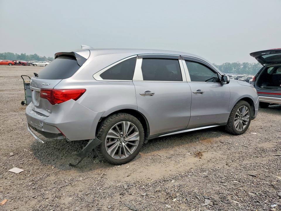 2017 Acura Mdx მანქანა იყიდება აუქციონზე, vin: 5FRYD4H53HB016848, აუქციონის ნომერი: 61087706