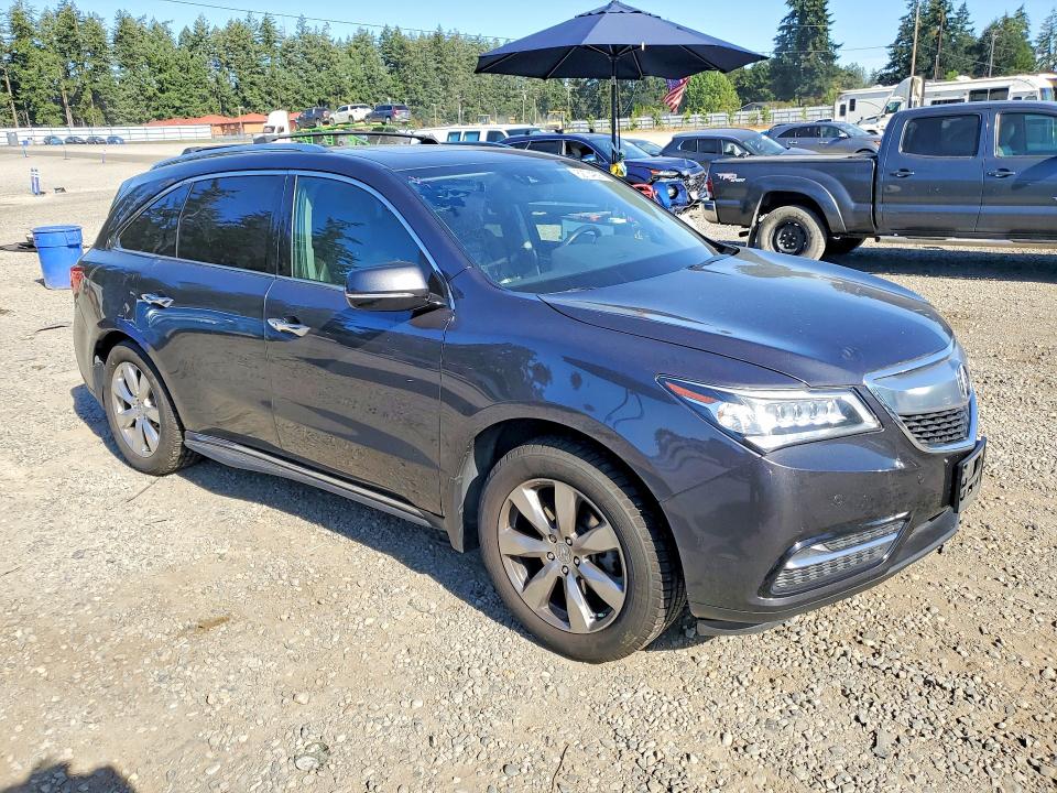 2016 Acura Mdx მანქანა იყიდება აუქციონზე, vin: 5FRYD4H96GB048288, აუქციონის ნომერი: 62704906