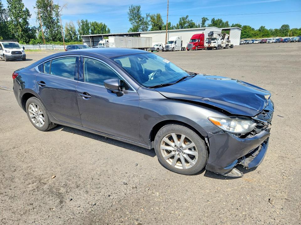 2017 Mazda 6 მანქანა იყიდება აუქციონზე, vin: JM1GL1U50H1153159, აუქციონის ნომერი: 63371376