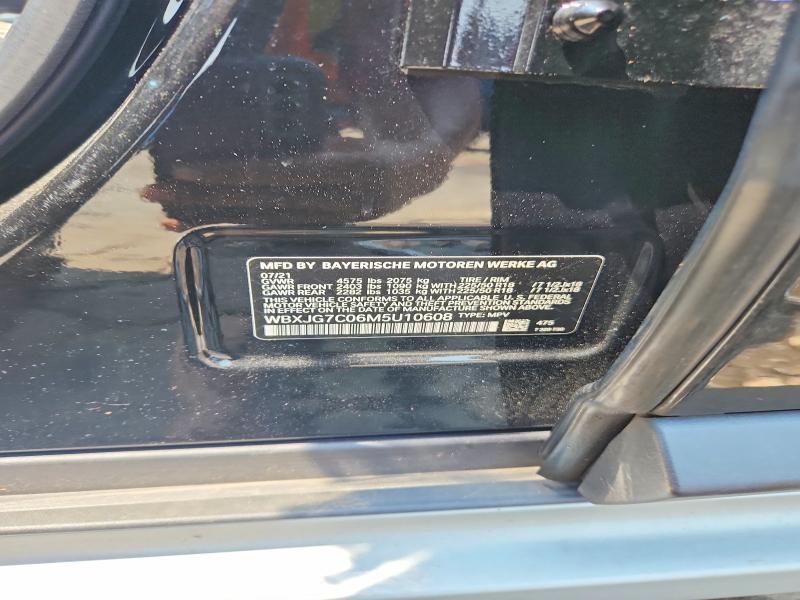 63193476 :رقم المزاد ، WBXJG7C06M5U10608 vin ، 2021 Bmw X1 مزاد بيع