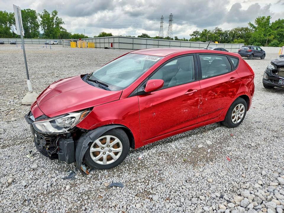 62939606 :رقم المزاد ، KMHCT5AE8EU151143 vin ، 2014 Hyundai Accent مزاد بيع