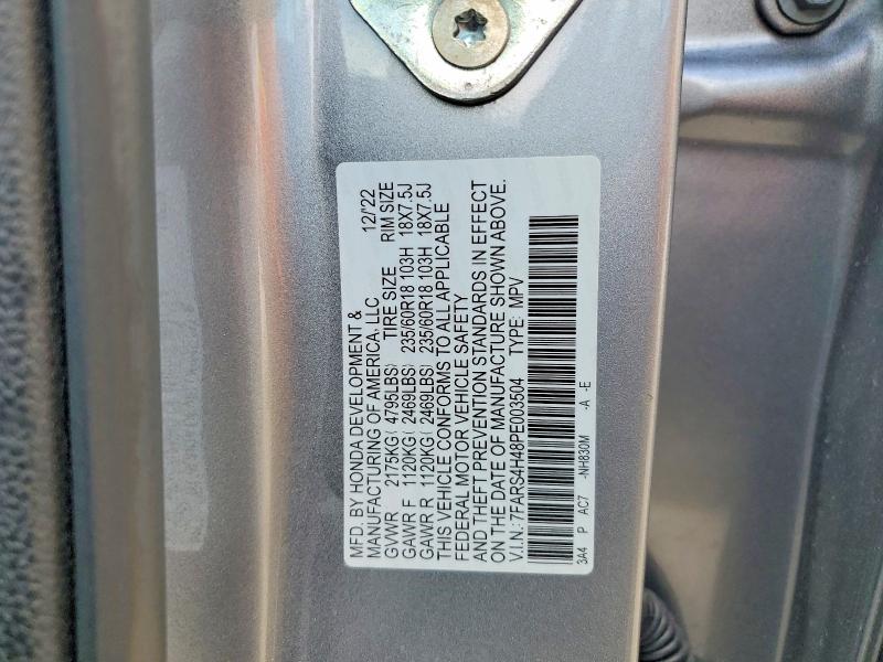Продаж на аукціоні авто 2023 Honda Cr-v, vin: 7FARS4H48PE003504, номер лоту: 62753446