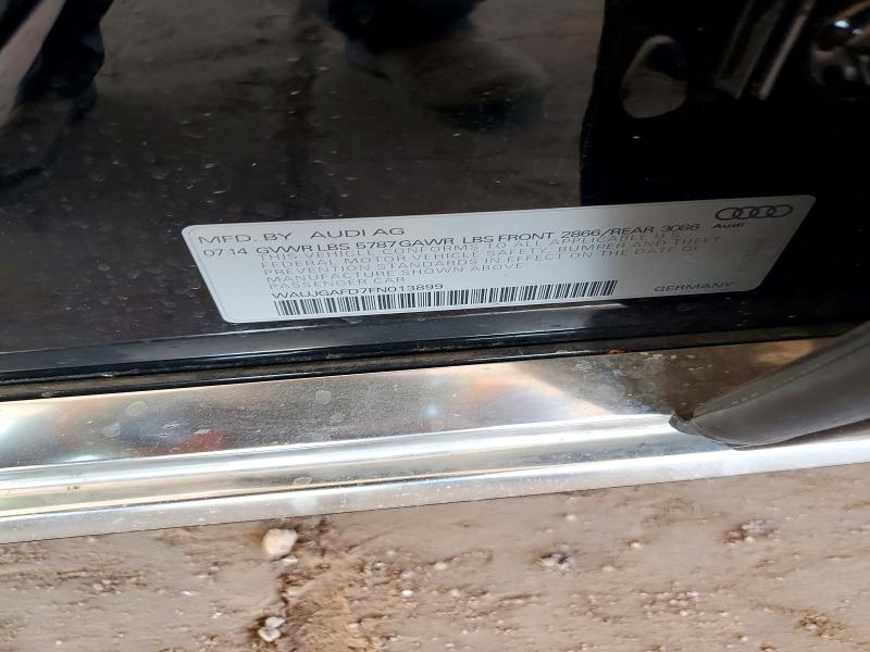 Aukcja sprzedaży 2015 Audi A8, vin: WAUJGAFD7FN013899, numer aukcji: 63248486