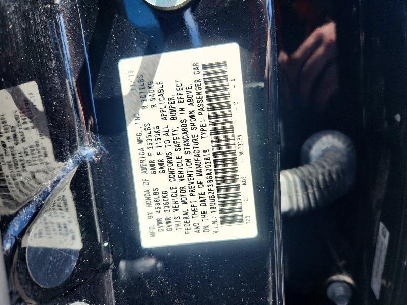 Aukcja sprzedaży 2016 Acura Tlx, vin: 19UUB2F38GA002819, numer aukcji: 59118176