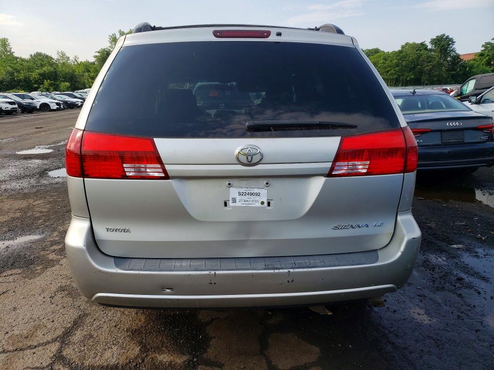 2004 Toyota Sienna მანქანა იყიდება აუქციონზე, vin: 5TDZA23C54S127061, აუქციონის ნომერი: 59133426