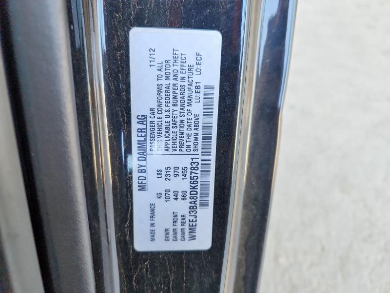 Продажа на аукционе авто 2013 Smart Fortwo, vin: WMEEJ3BA8DK657831, номер лота: 60315346