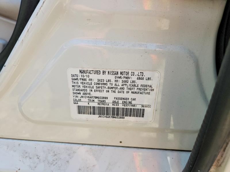 63193506 :رقم المزاد ، JN1CV6AR7BM402899 vin ، 2011 Infiniti G37 Sedan مزاد بيع