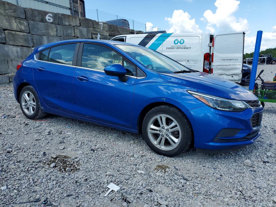2017 Chevrolet Cruze მანქანა იყიდება აუქციონზე, vin: 3G1BE6SM1HS530911, აუქციონის ნომერი: 60402936