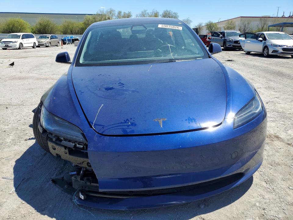 Продажа на аукционе авто 2024 Tesla Model 3, vin: 5YJ3E1EA3RF822554, номер лота: 59835826