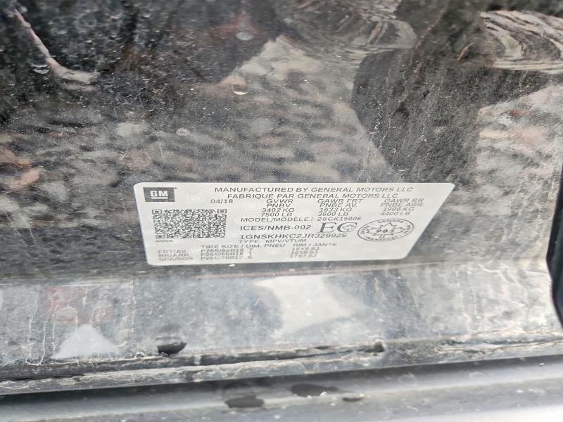 Aukcja sprzedaży 2018 Chevrolet Suburban, vin: 1GNSKHKC2JR329926, numer aukcji: 59353966