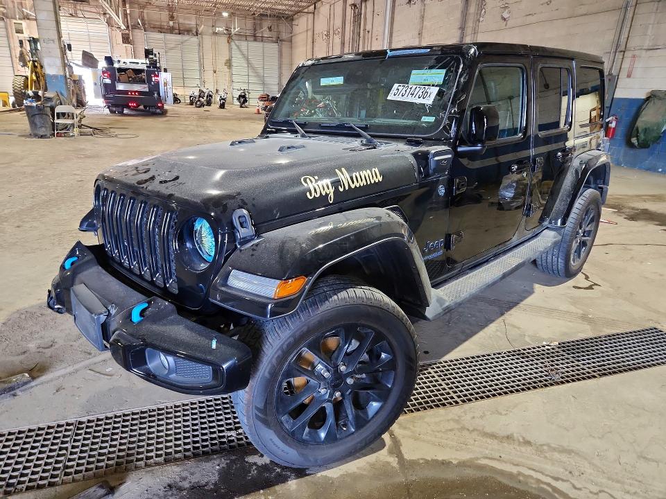Aukcja sprzedaży 2021 Jeep Wrangler Unlimited, vin: 1C4JJXP63MW841124, numer aukcji: 57314736