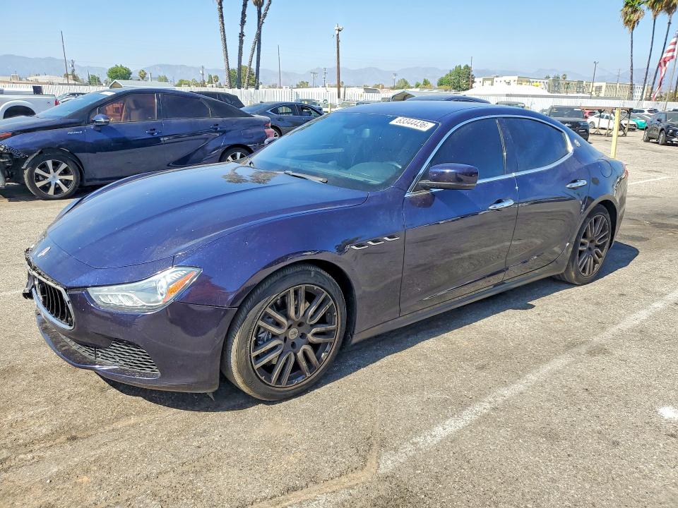 Auction sale of the 2015 Maserati Ghibli, vin: ZAM57XSA4F1146237, lot number: 63344436