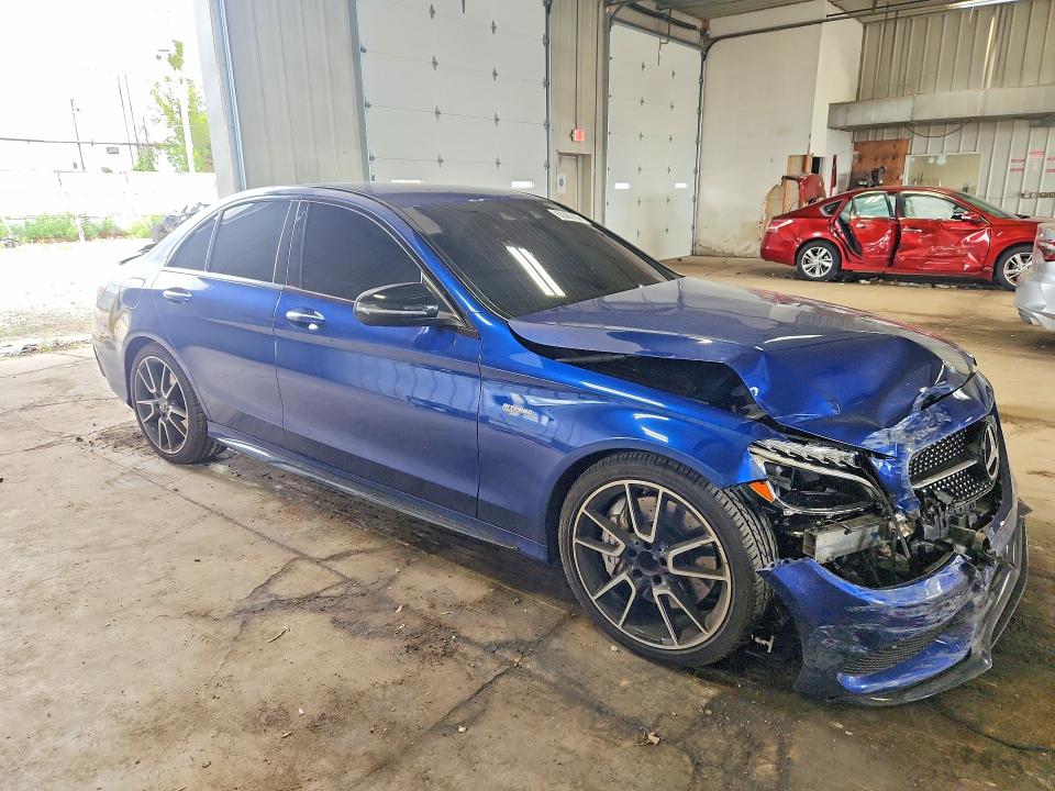 Продажа на аукционе авто 2017 Mercedes Benz C43 Amg, vin: 55SWF6EB9HU220075, номер лота: 60385106