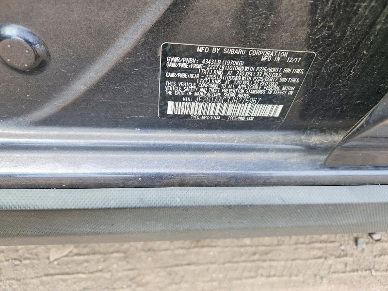 Продаж на аукціоні авто 2018 Subaru Crosstrek, vin: JF2GTAAC3JH275967, номер лоту: 61220856